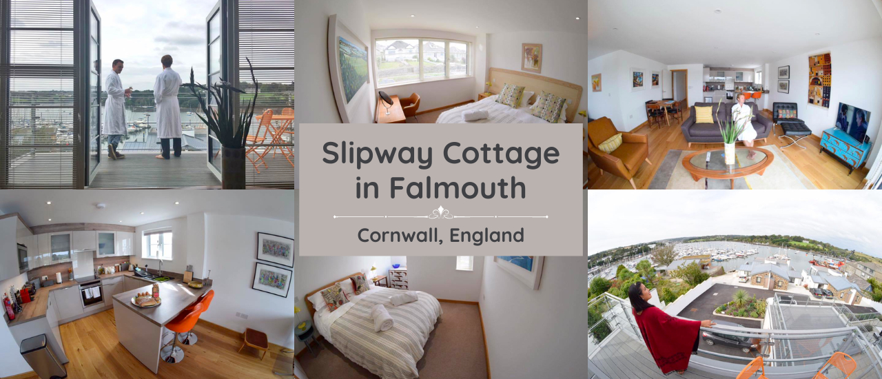 cover Sunsets & Seaview Serenity at Slipway Cottage in Falmouth, Cornwall @BoutiqueRetreat