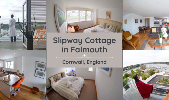 cover Sunsets & Seaview Serenity at Slipway Cottage in Falmouth, Cornwall @BoutiqueRetreat