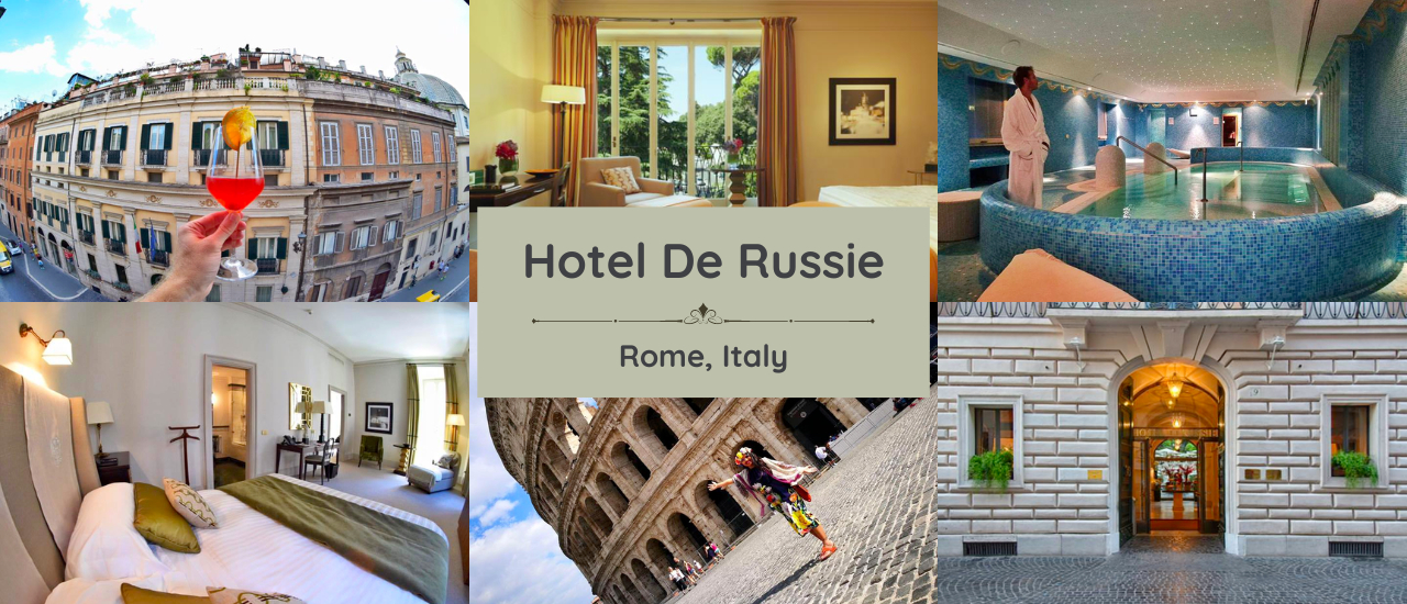 cover Hotel De Russie, Rome – our Luxury Stay Review during our Honeymoon Trip @HotelDeRussie