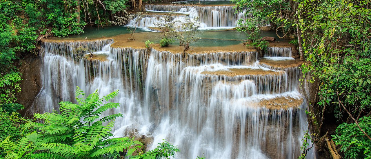 cover Huay Mae Khamin Waterfall at Kanchanaburi - 2 days 1 night-