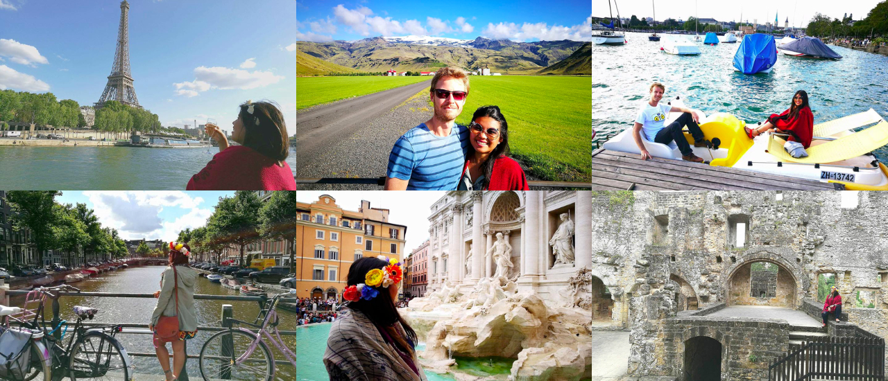 cover Romantic Activities that we did during our Honeymoon Trip in Europe