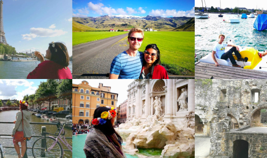 Cover Romantic Activities that we did during our Honeymoon Trip in Europe...