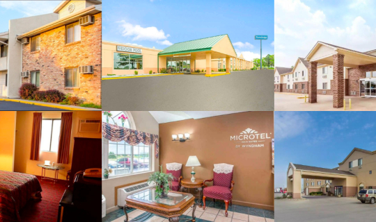 Cover Complete List of Recommended Cheap Hotels in Nebraska, USA...