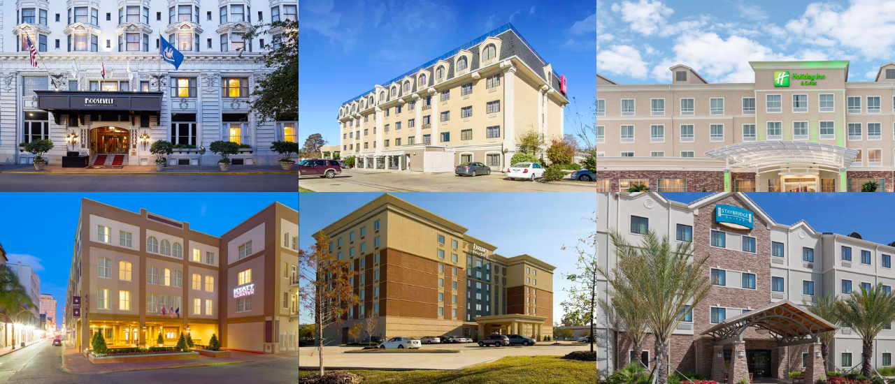 cover List of the Best Hotels in Louisiana, USA from Cheap to Luxury Hotels