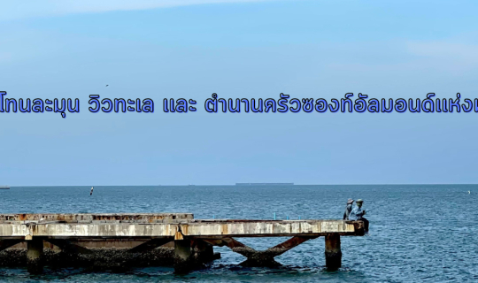 Cover คาเฟ่โทนละมุน วิวทะเล เเละ ตำนานครัวซองท์อัลมอนด์เเห่งพัทยา...