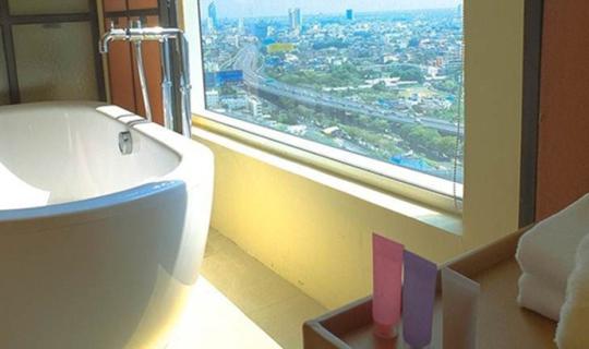 cover Mode Sathorn Hotel Manage by Siam@Siam great scenery of Bangkok