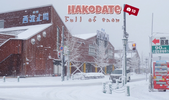 Cover ตะลุยฮาโกดาเตะฤดูหนาว หิมะตกทั้งวัน พาไปถ่ายรูป กินอาหารทะเลสุดฟิน...