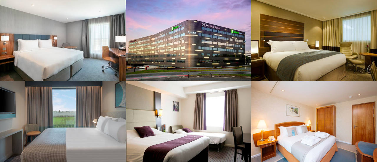 cover Best Hotels near London Airports – Heathrow, Gatwick, Stansted and Luton