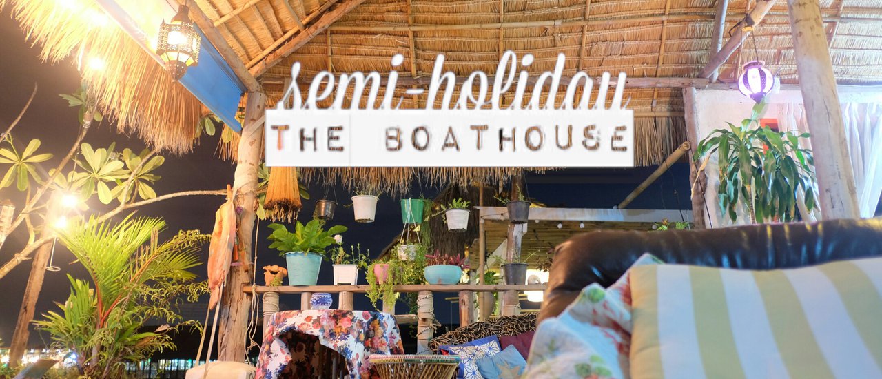 cover บางเสร่ ... พักใจที่ The boathouse