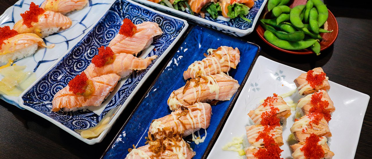 cover Salmon Buffet 389 ++ @ Daruma Sushi สาขาซีคอนสแควร์