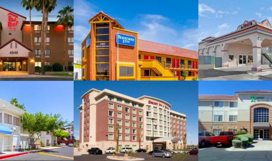 cover Complete List of Recommended Cheap Hotels in Arizona, USA