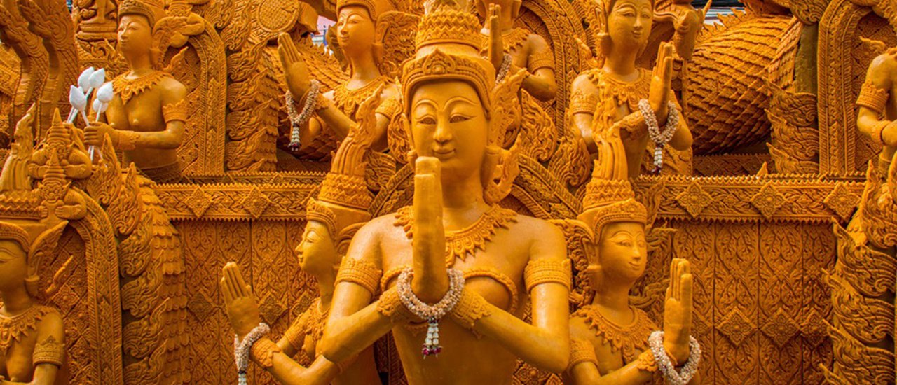 cover Solo backpacking to visit " Korat Candle Procession Festival 2014"
