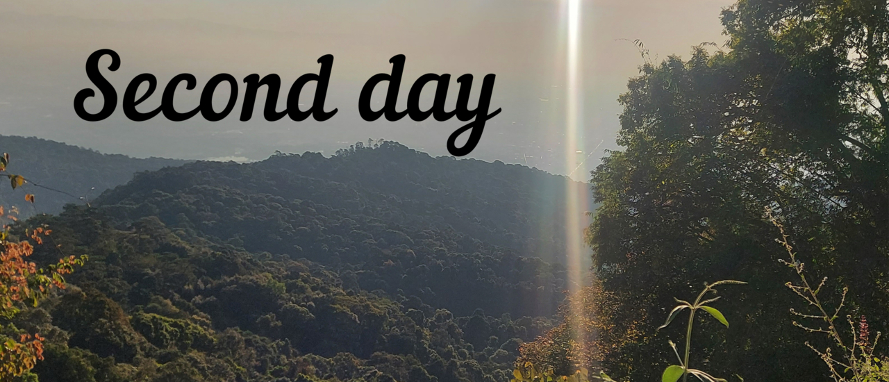 cover Backpack 30 วันกับแบงค์พัน 20 ใบ "เชียงใหม่-ขุ่นช่างเคี่ยน-ออบหลวง" Second day