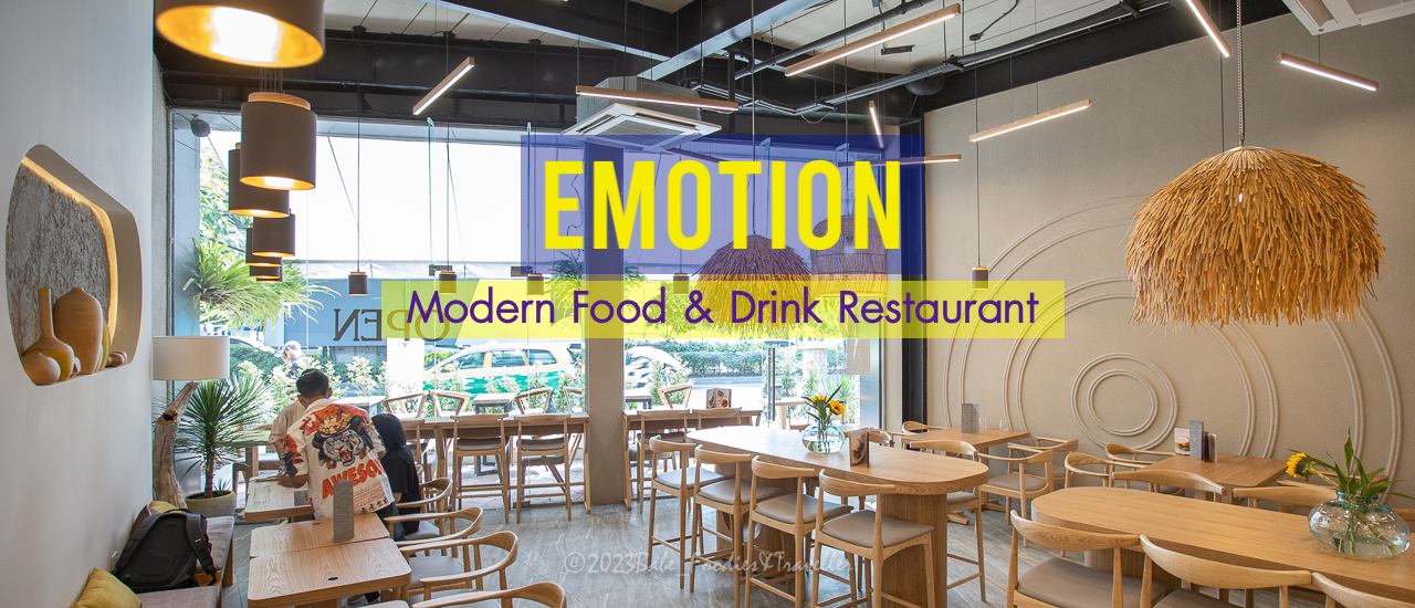 cover ร้านอาหารเปิดใหม่ ใจกลาง อโศก Emotion Modern food and drink Restaurant