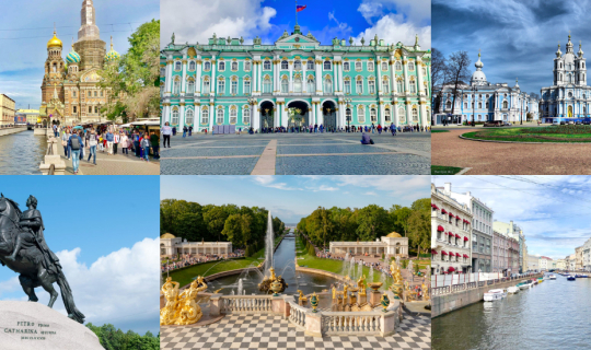 Cover Things to do in St Petersburg, Russia with a Suggested Daily Itinera...