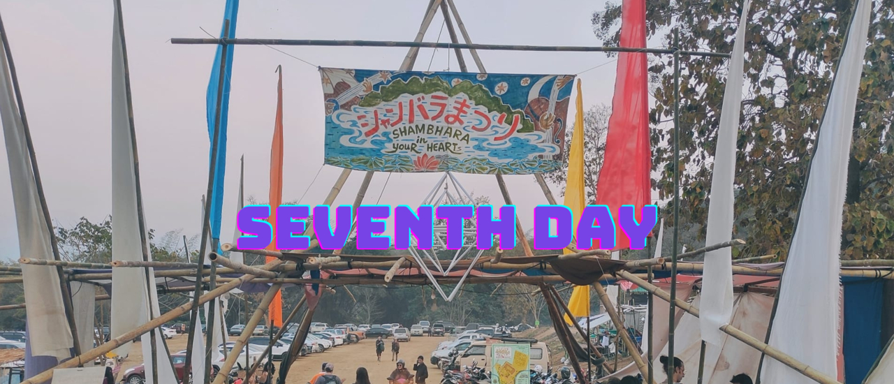 cover Backpack 30 วันกับแบงค์พัน 20 ใบ "เชียงใหม่-shumbala in your heart fetival" Seventh Day