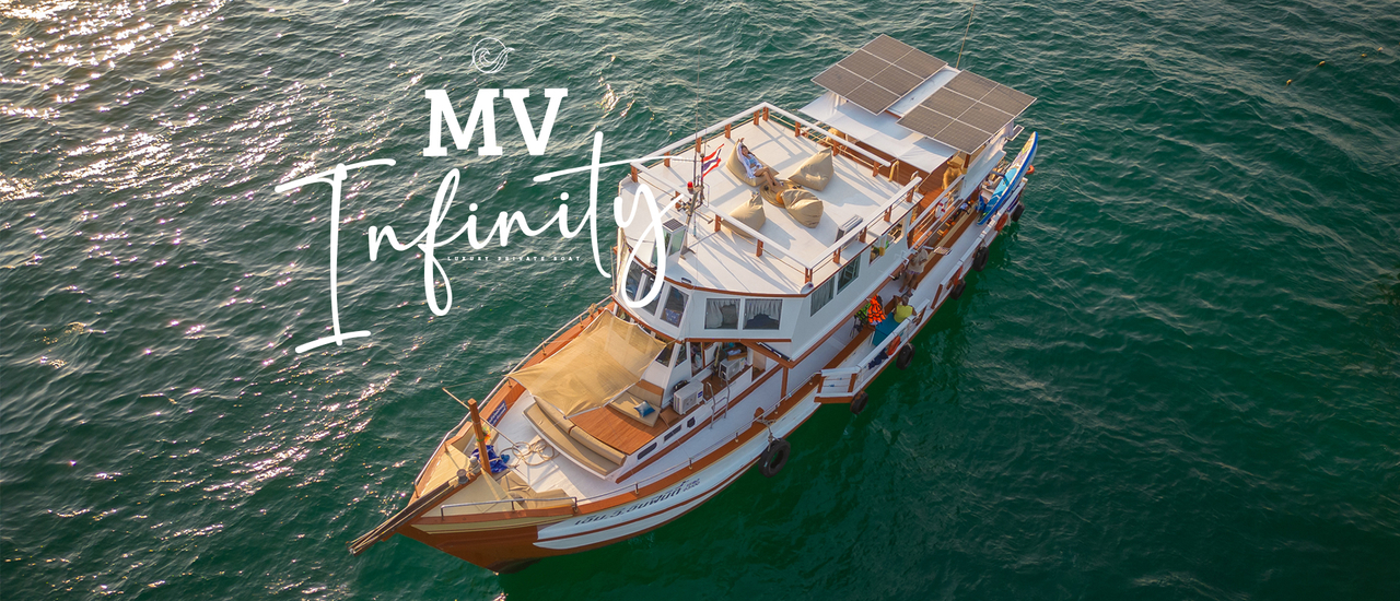 cover MV Infinity ล่องเรือเที่ยวแบบวีไอพีที่พัทยา