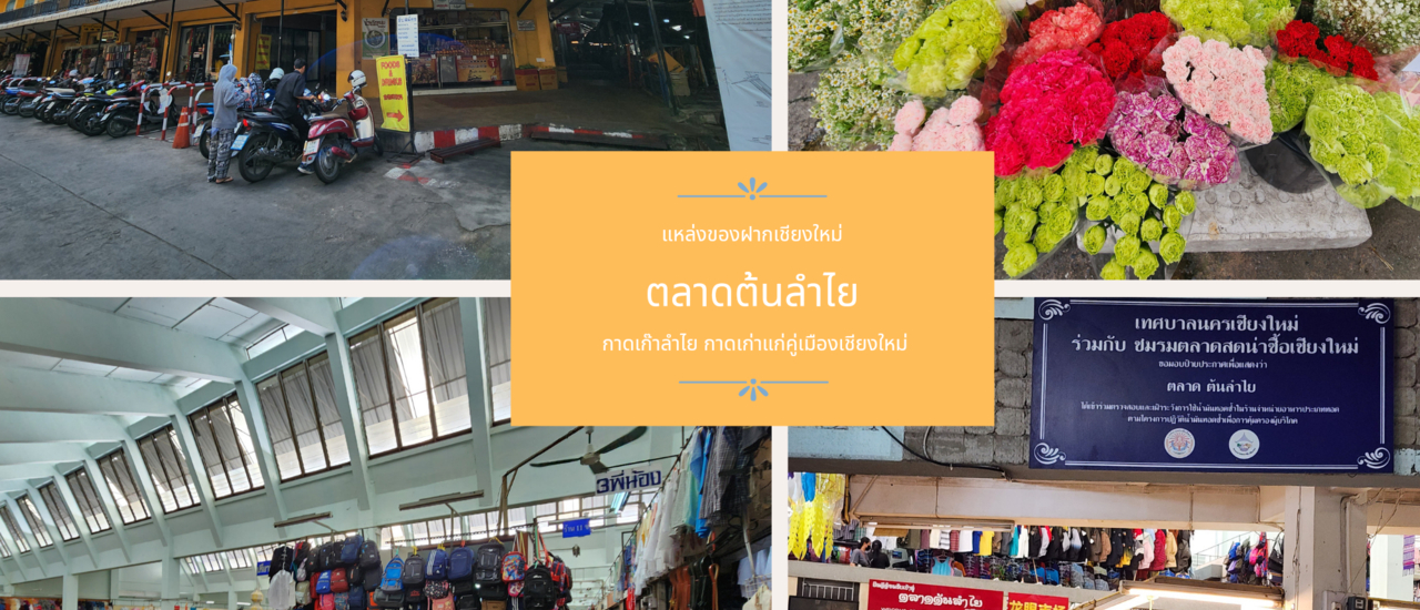 cover ตลาดต้นลำไย อีกตลาดเก่าเชียงใหม่ที่ไม่ควรพลาด!