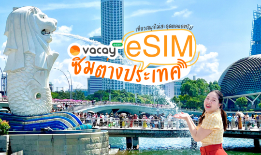 cover สิงคโปร์ 2024 - คู่มือเที่ยวสิงคโปร์ ด้วยตัวเองง่าย ๆ ด้วย eSim by Vacay เพราะทุกการเชื่อมต่อ ช่วยให้ทริปของคุณราบรื่นและสนุกตลอดทริป