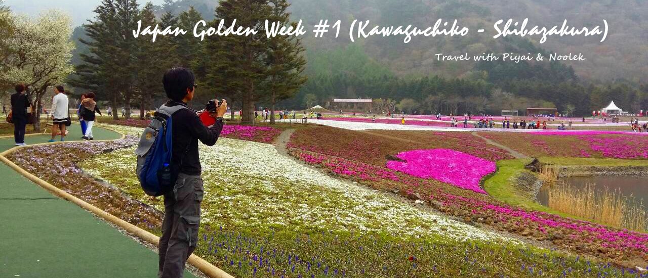 cover Japan Golden Week, Let's do it!! #1 (Kawaguchiko - Shibazakura)
