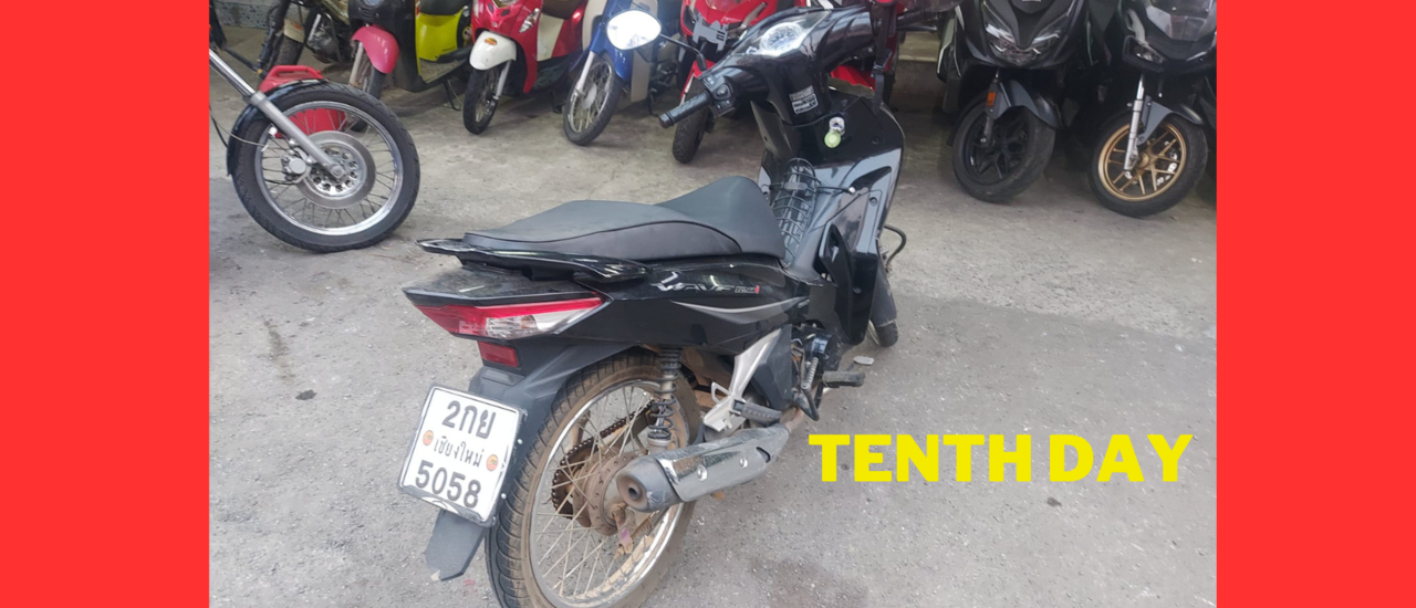 cover Backpack 30 วันกับแบงค์พัน 20 ใบ "Last day ที่เชียงใหม่"