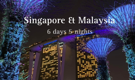 cover Alone in Singapore &amp; Malaysia 6 days 5 nights งบไม่เกิน 14,xxx บาท