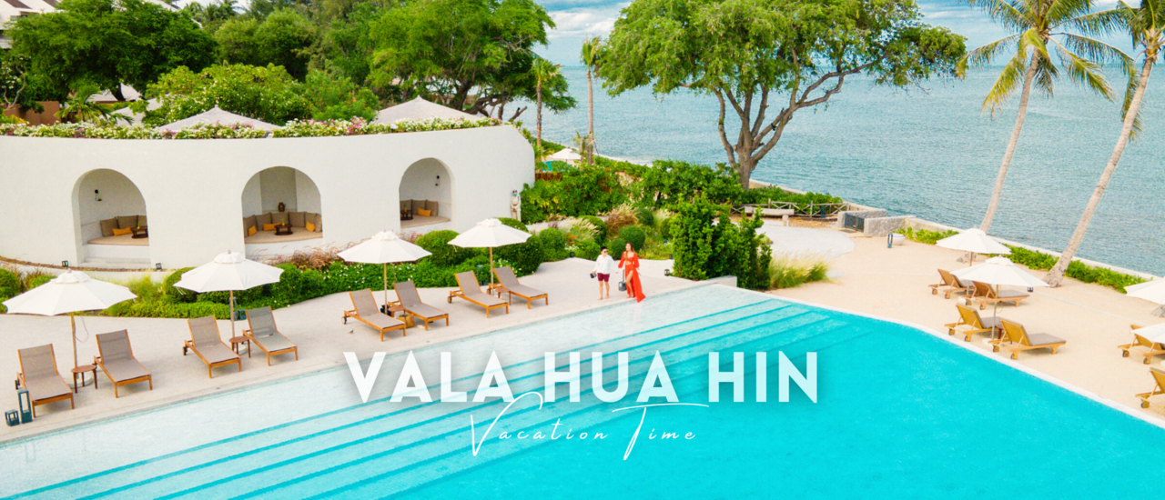 cover รีวิว VALA Hua Hin ที่พักริมทะเลหัวหิน ดีไซน์มินิมอล สุดชิค พร้อมมุมถ่ายรูปเพียบ