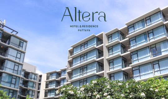 Cover แนะนำที่พักพัทยา - Altera Hotel and Residence Pattaya ห้องพักดี สิ่ง...