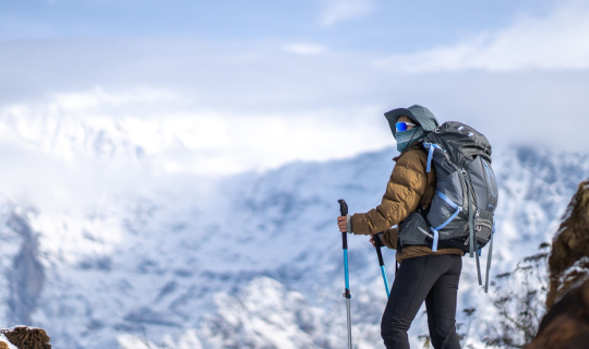 Cover เดินป่าต่างประเทศครั้งแรกที่  "Annapurna base camp "...