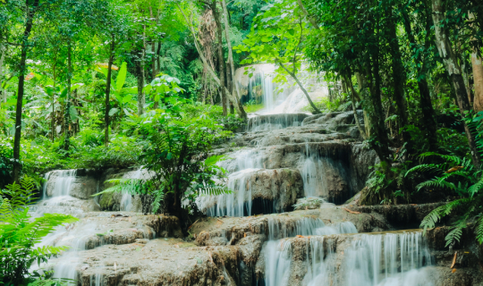 Cover น้ำตกสวยในป่าลึก "น้ำตกแม่แก้" อ.งาว จ.ลำปาง...