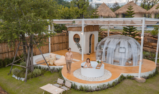 cover "หลงเขา เขาใหญ่" รีสอร์ทเปิดใหม่ เต้นท์โดมใส กลางหุบเขา