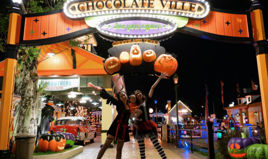 cover ช็อกโกแลตวิลล์ (Halloween chocolate ville)