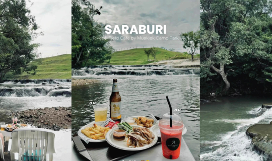 Cover River & Field Cafe by Muaklek Camp Park...