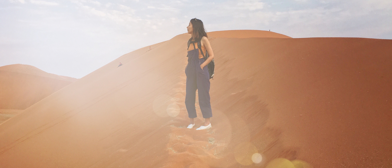 cover 1555 miles in Namibia