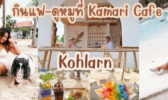 Cover กินแฟ-ดูหมูที่ Kamari Cafe Kohlarn (คามารี คาเฟ่เกาะล้าน)...