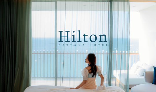 cover Hilton Pattaya วิวท้องฟ้าและน้ำทะเล