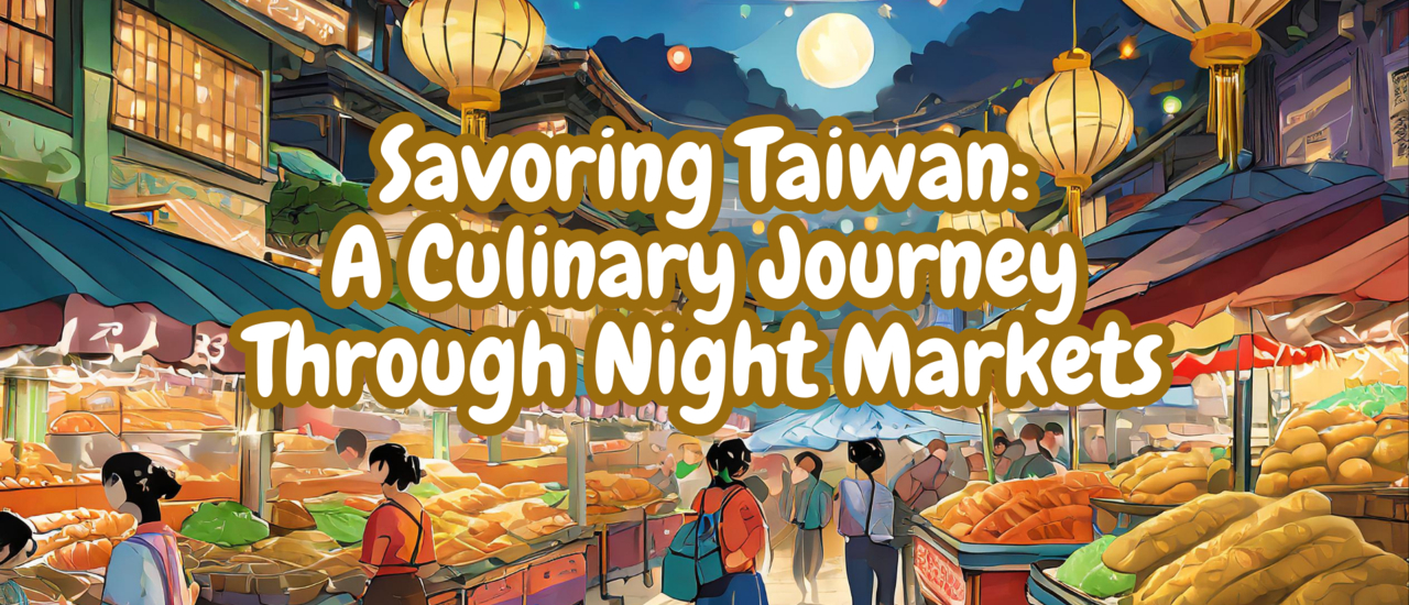 cover Savoring Taiwan: A Culinary Journey Through Night Markets