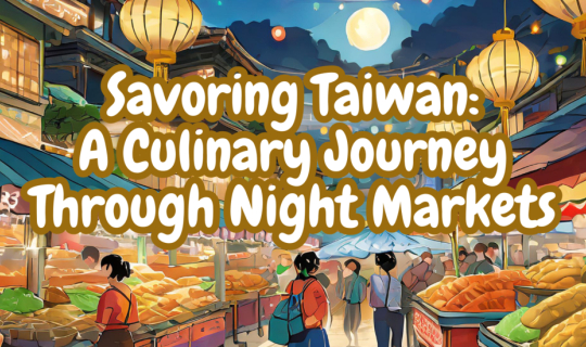 cover Savoring Taiwan: A Culinary Journey Through Night Markets