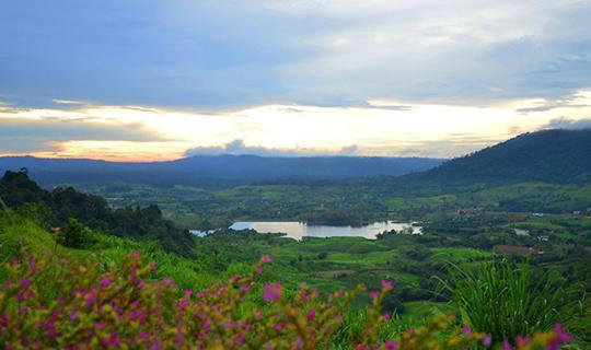 Cover Travelling to Khao Kho on a faded fog day and lying @Romkaraveak, Wo...