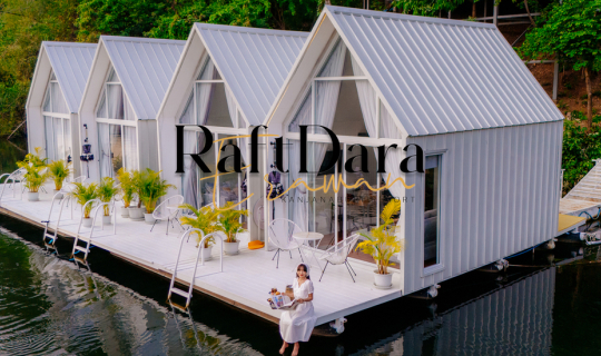 Cover RaftDara Earawan บ้านพักริมน้ำที่กาญจนบุรี...