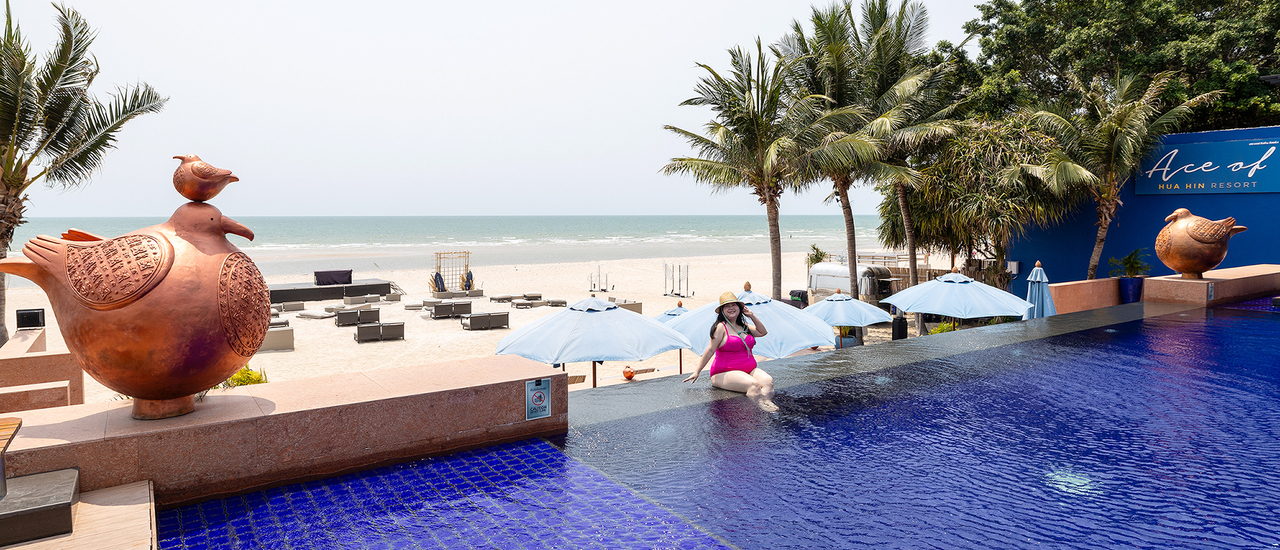 cover รีวิว Ace of Hua Hin Resort สถานที่แห่งความสุขริมทะเลหัวหิน 🌴🐚