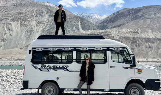 Cover นอนกอดเขา (หิมาลัย) ที่เลห์ ลาดักห์...