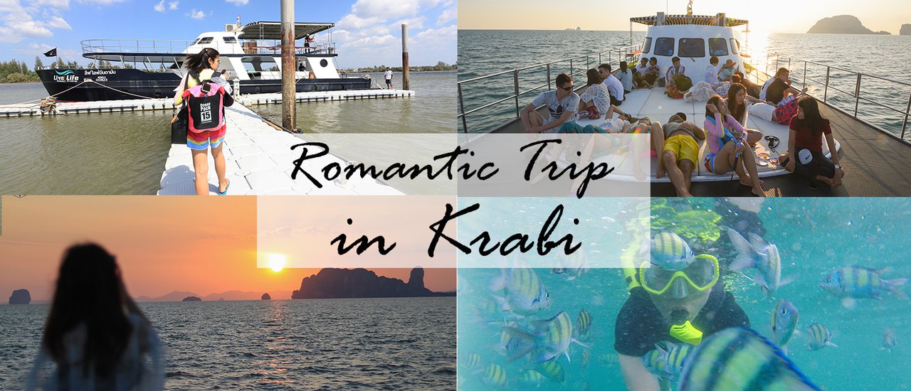cover Sunset cruise, experience the romance that is good for the heart (lover) 1800 missing! In Krabi