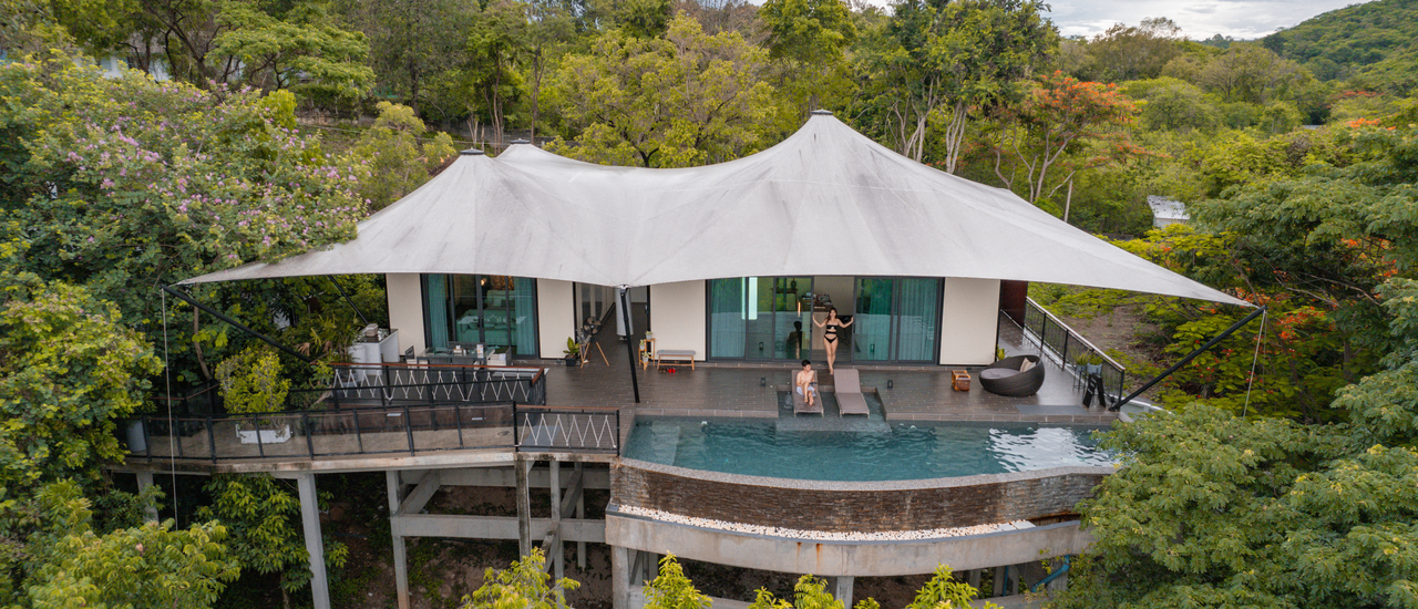 cover พูลวิลล่าหรู วิวภูเขาสวย Te Mata Glamping Khaoyai