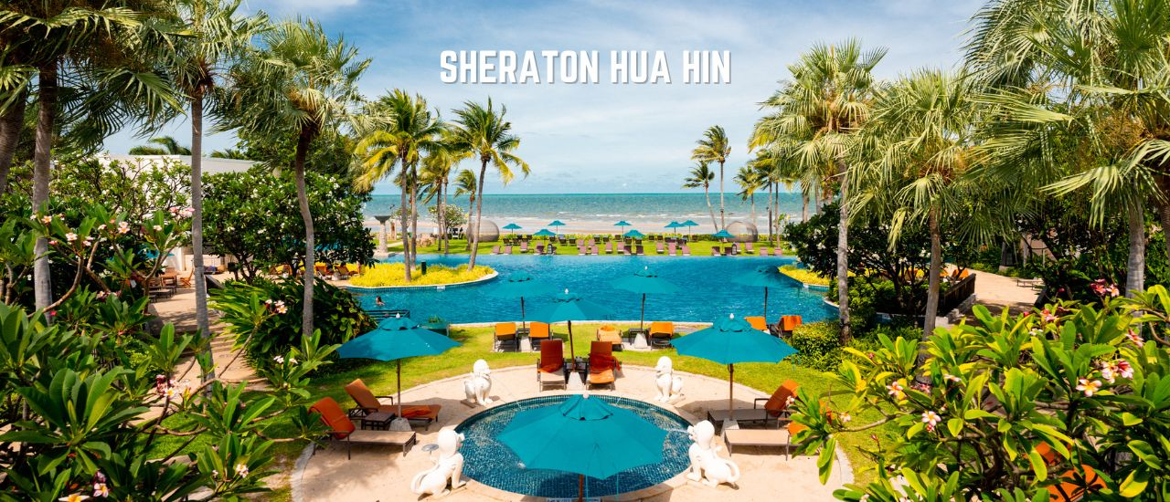 cover ไปนอนฟังเสียงคลื่น ชมวิวทะเลชิลๆ ที่ Sheraton Hua Hin Resort & Spa พักติดทะเล #หัวหิน มีชายหาดเงียบสงบ เป็นส่วนตัว บรรรยากาศดี ร่มรื่น มีสระว่ายน้ำขนาดใหญ่วิวทะเล