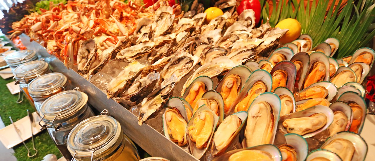 cover Food for the eyes, food for the soul at The Square Restaurant, Novotel Bangkok Platinum.