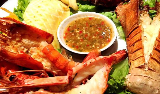 Cover Seafood Extravaganza: Witness the Live Tuna Cutting Show at Ginger...