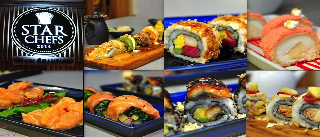cover Let's Eat Review: Star Chefs Maki Champion - Feast on the Shinkansen Maki Set, a 12-piece, 12-flavor extravaganza!