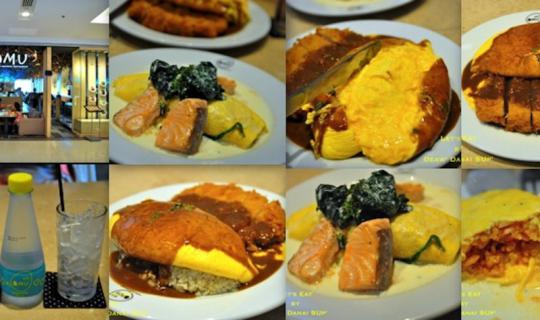 cover Let's Eat Review: Omu (Japanese Omurice & Cafe') - Plain Omelette Rice... The Highlight is the Gooey Lava