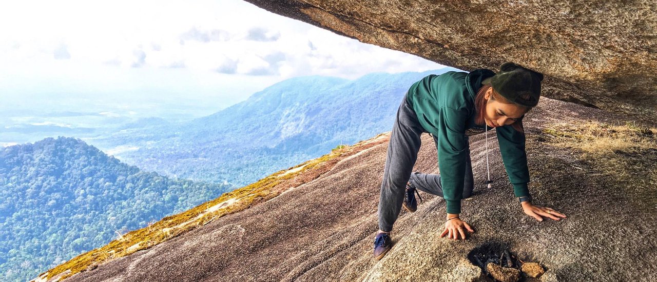 cover Conquering Khao Koo Paa Rock in Chanthaburi: Breathe in the Ozone, Embrace the Rain, and Enjoy Stunning Views from Multiple Cliffs for Just 730 Baht (2 Days 2 Nights, Friday-Sunday)